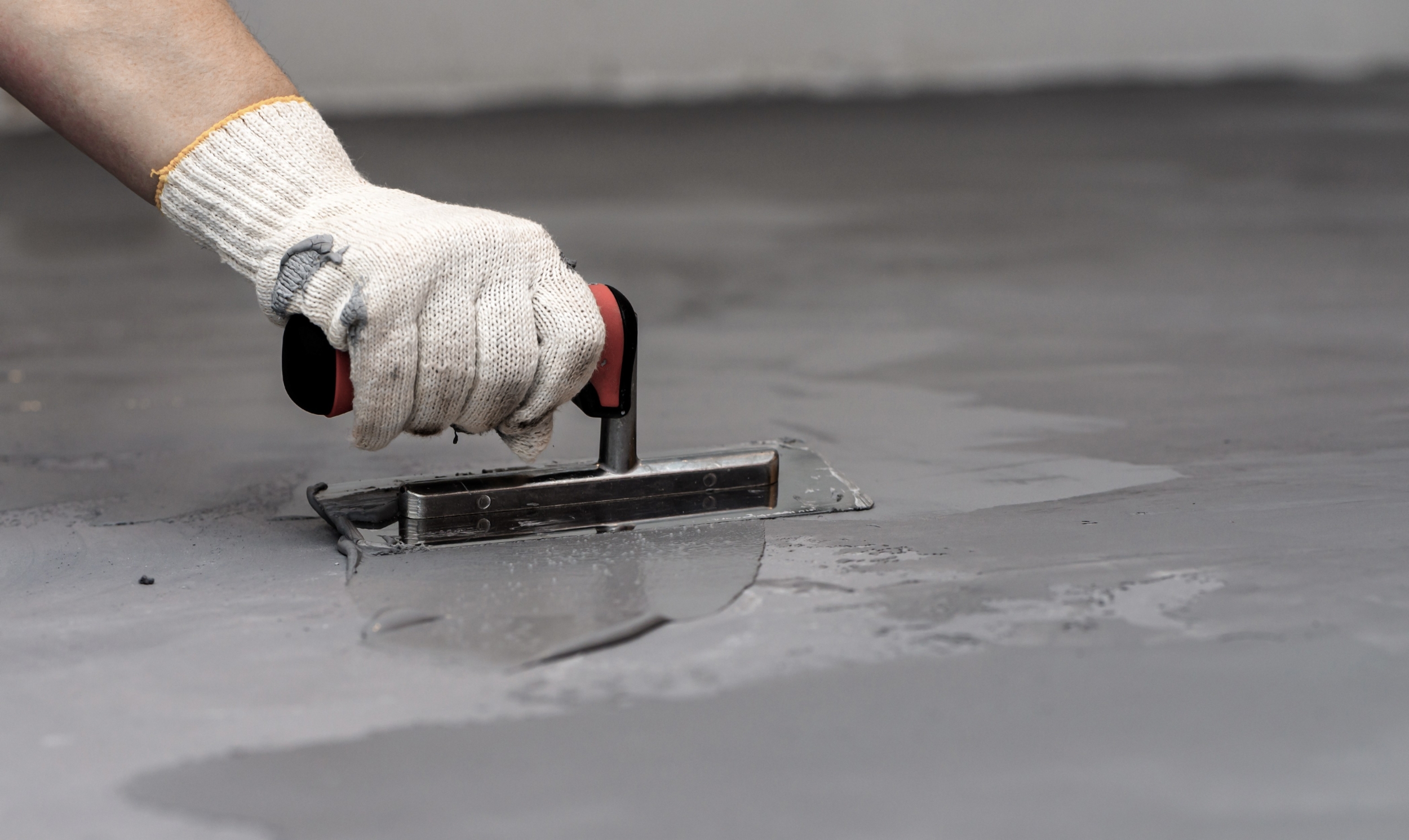 Microcement påført på gulv i Fjenneslev, Sorø, Ringsted og omegn